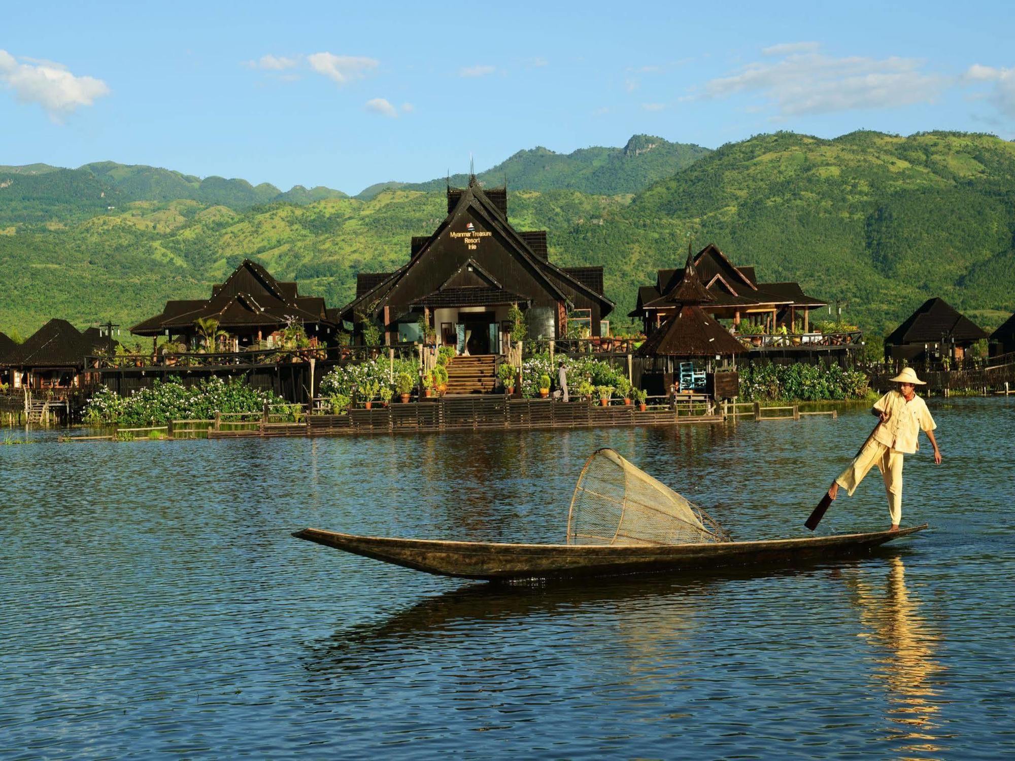 Myanmar Treasure Resorts Inle Inle Lake Exterior foto